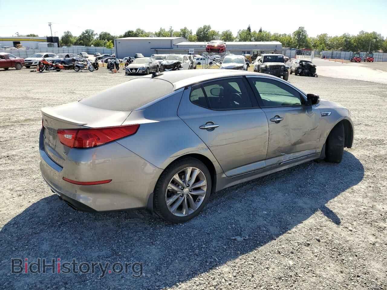 2015 KIA OPTIMA - VIN: 5XXGR4A63FG471503 - Фото 3
