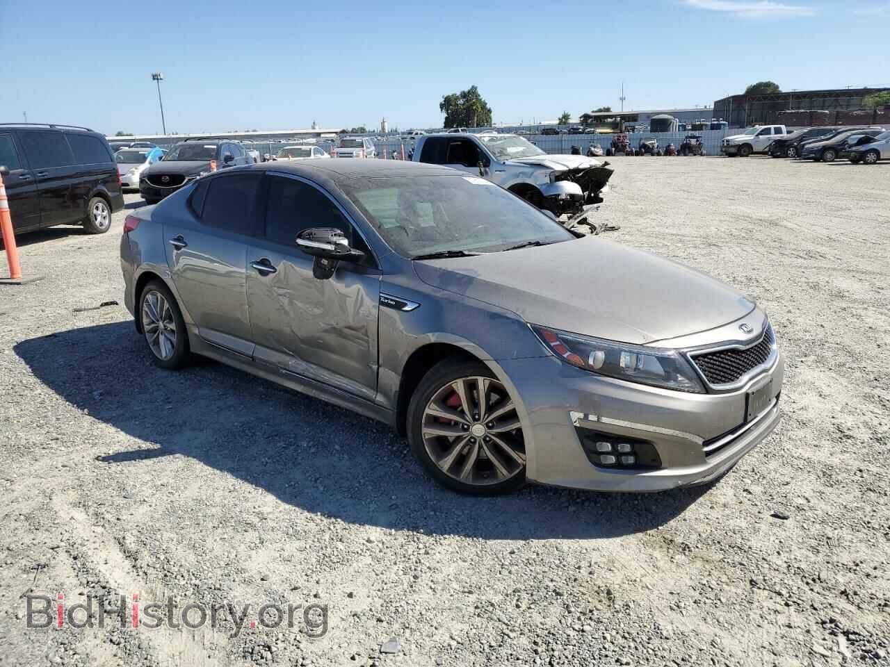 2015 KIA OPTIMA - VIN: 5XXGR4A63FG471503 - Фото 4