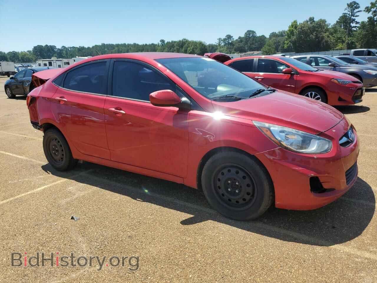 2013 HYUNDAI ACCENT - VIN: KMHCT4AE7DU464242 - Photo 4