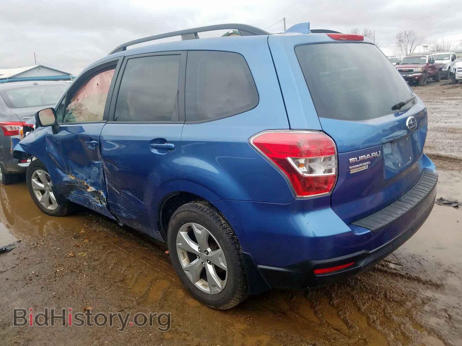 2016 SUBARU FORESTER - VIN: JF2SJAFC6GH480281 - Фото 3