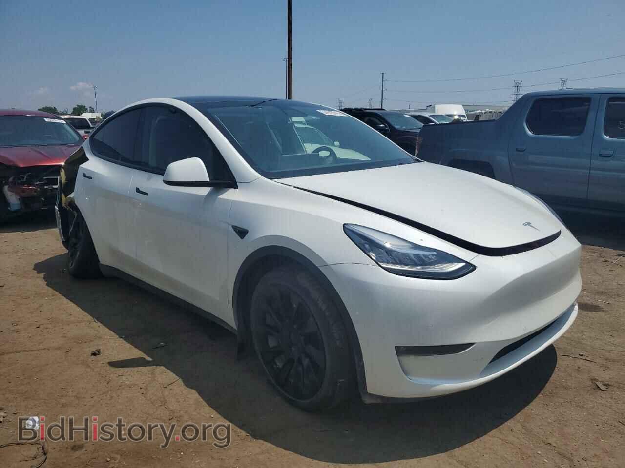 2021 TESLA MODEL Y - VIN: 5YJYGDEE8MF286410 - Фото 4