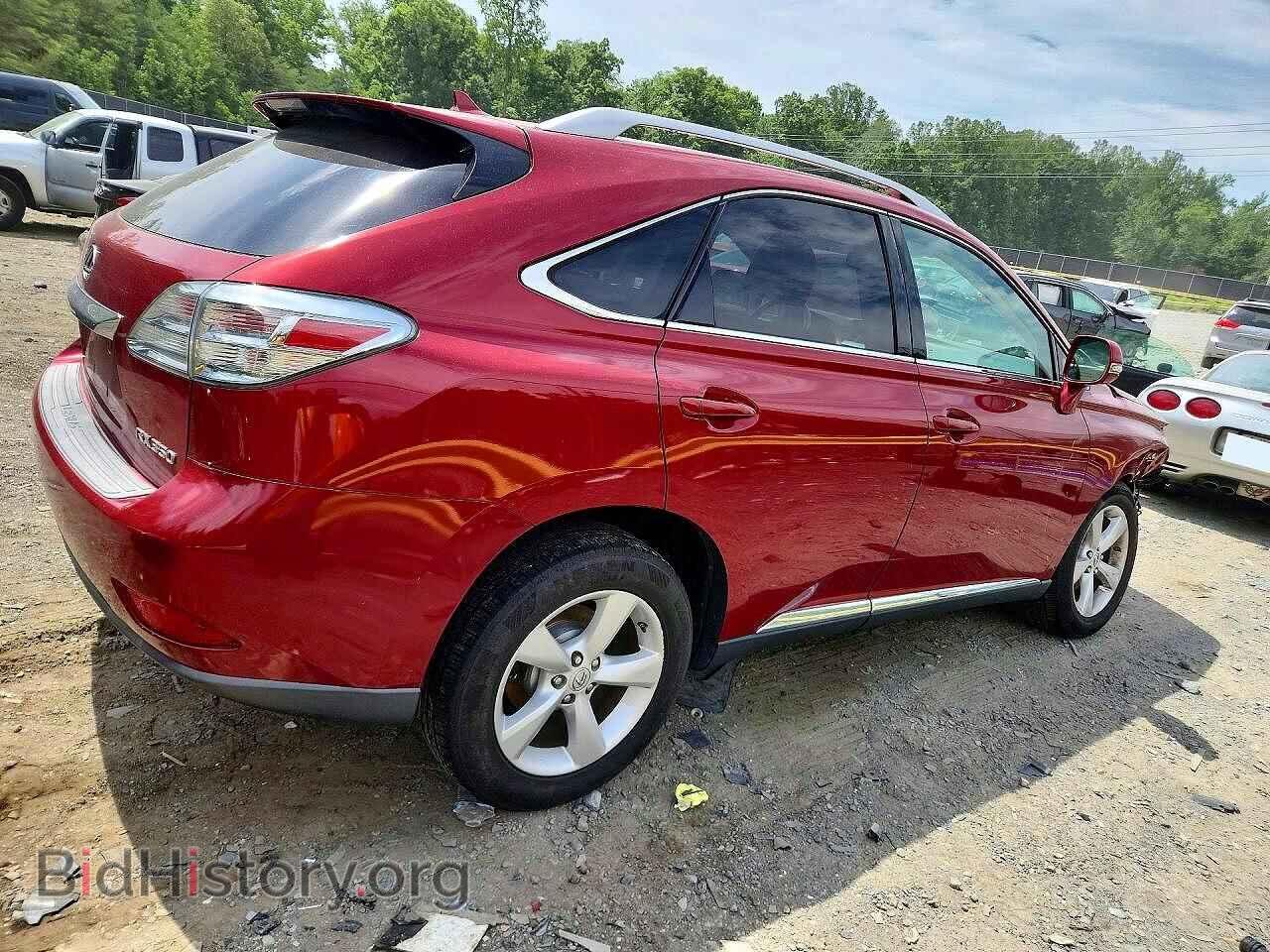 2011 LEXUS RX350 - VIN: 2T2BK1BA6BC103751 - Фото 3
