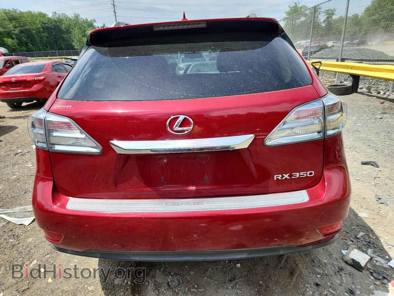 2011 LEXUS RX350 - VIN: 2T2BK1BA6BC103751 - Фото 6