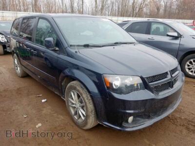 2014 Dodge CARAVAN Grand Cara, синий — VIN 2C4RDGEG3ER451205, Copart