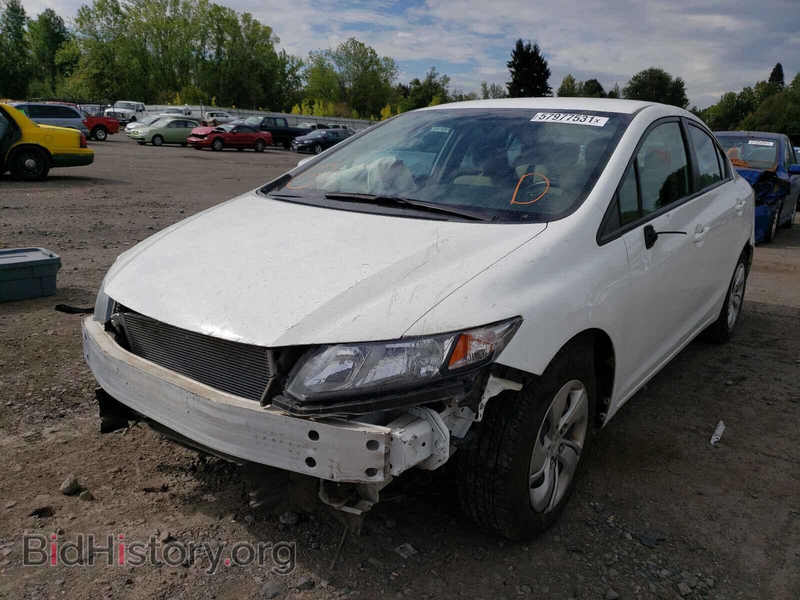 2015 HONDA CIVIC - VIN: 19XFB2F55FE704505 - Фото 2