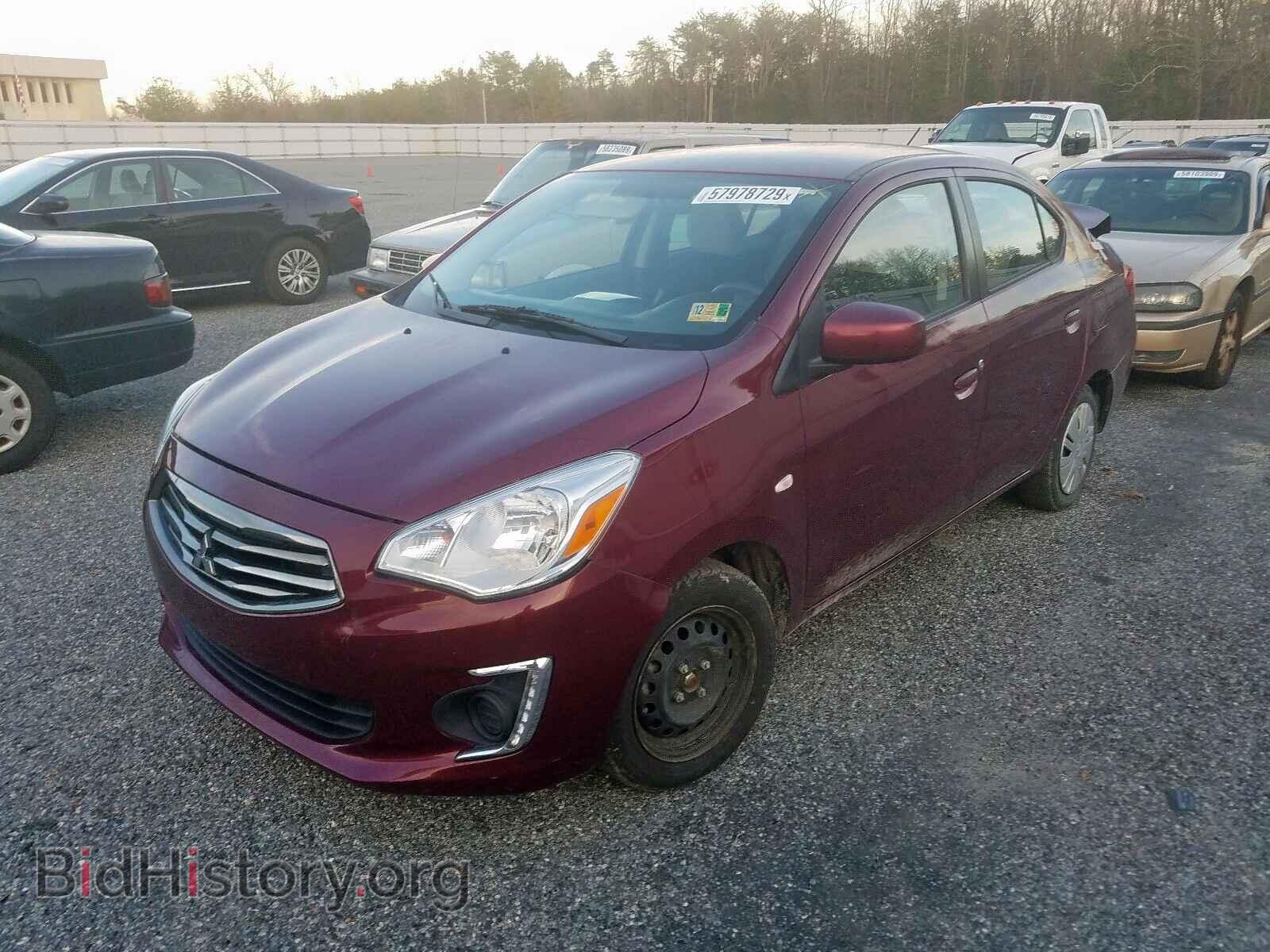 2017 MITSUBISHI MIRAGE - VIN: ML32F3FJ9HHF11718 - Фото 2