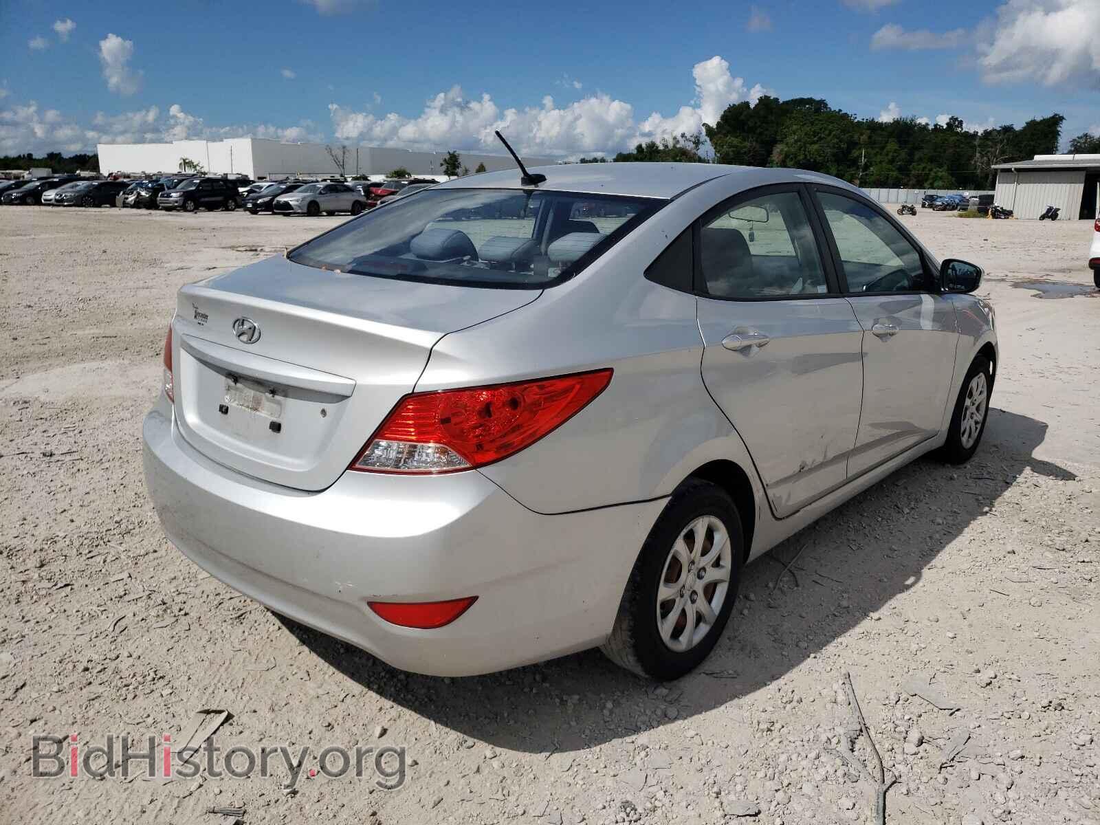 2013 HYUNDAI ACCENT - VIN: KMHCT4AE4DU490197 - Фото 4