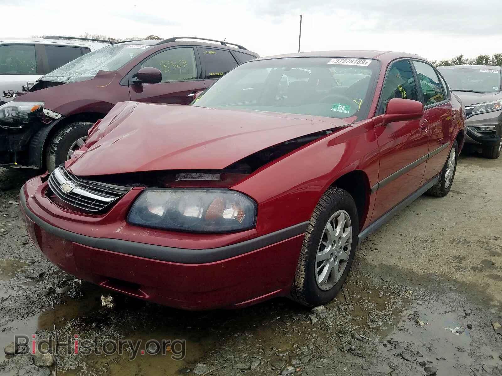2005 CHEVROLET IMPALA - VIN: 2G1WF52E159359961 - Фото 2
