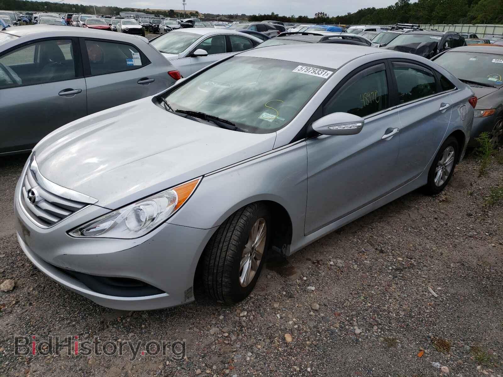 2014 HYUNDAI SONATA - VIN: 5NPEB4AC8EH941237 - Фото 2