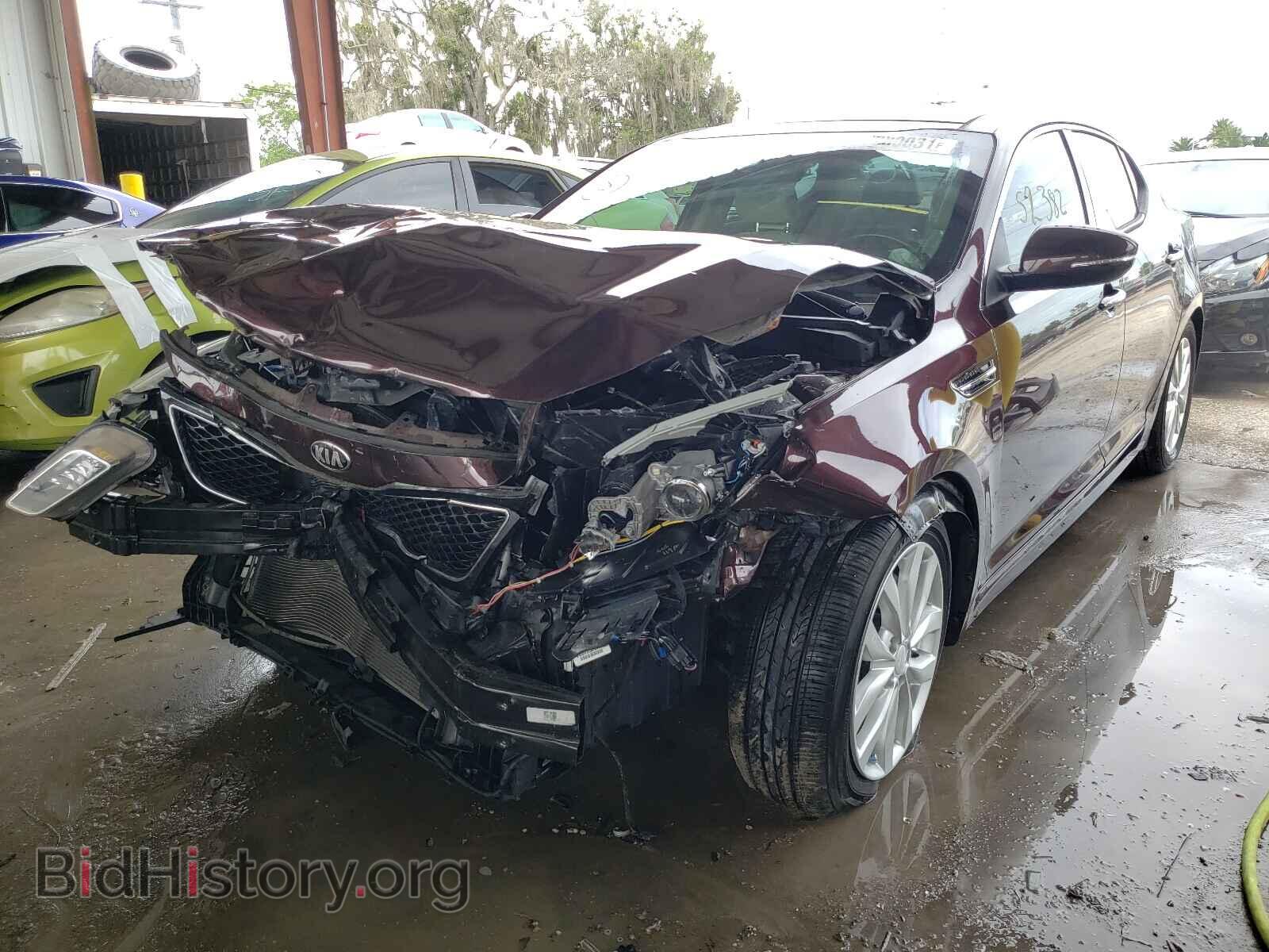 2014 KIA OPTIMA - VIN: 5XXGN4A77EG290505 - Фото 2