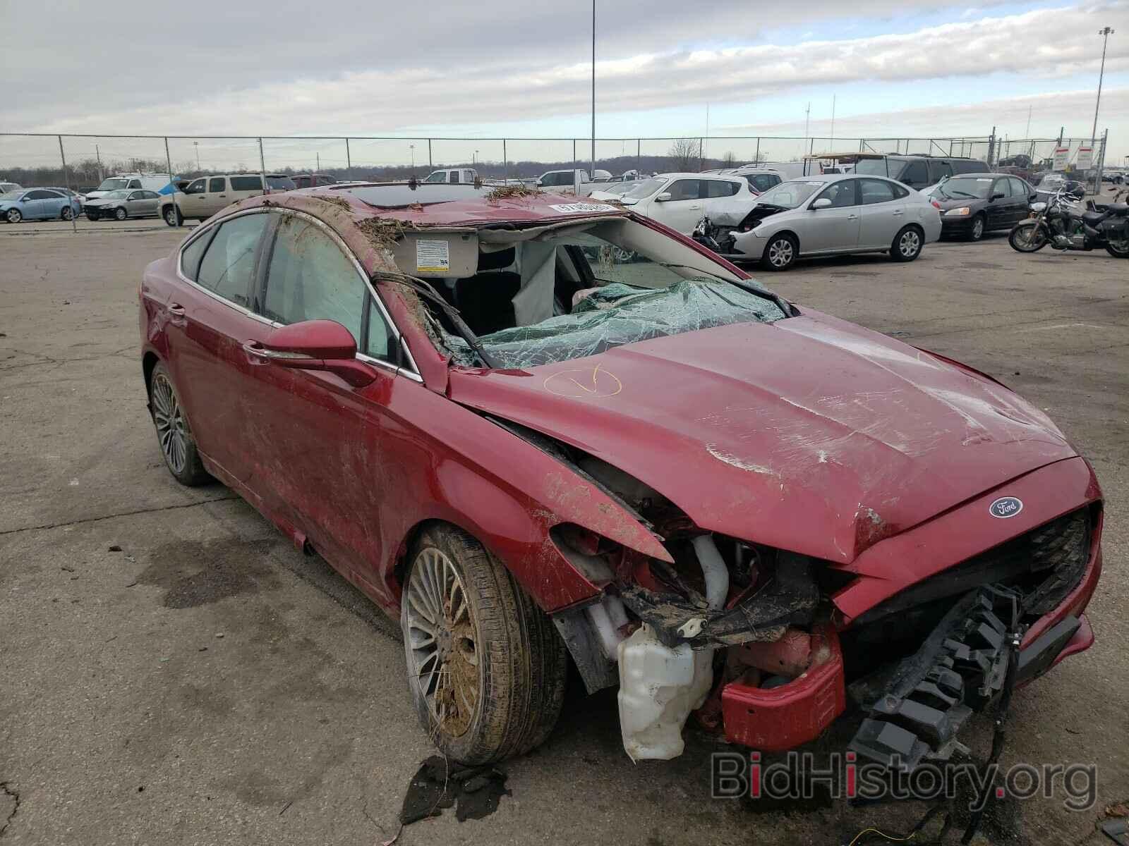 Photo 3FA6P0HD6HR139242 - FORD FUSION 2017