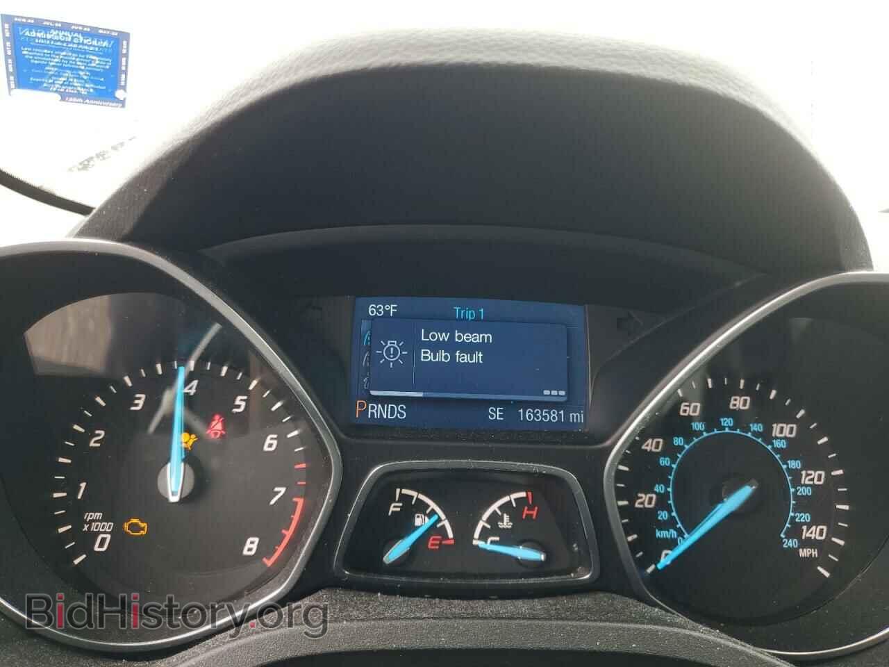 2014 FORD ESCAPE - VIN: 1FMCU9G92EUA94954 - Фото 9