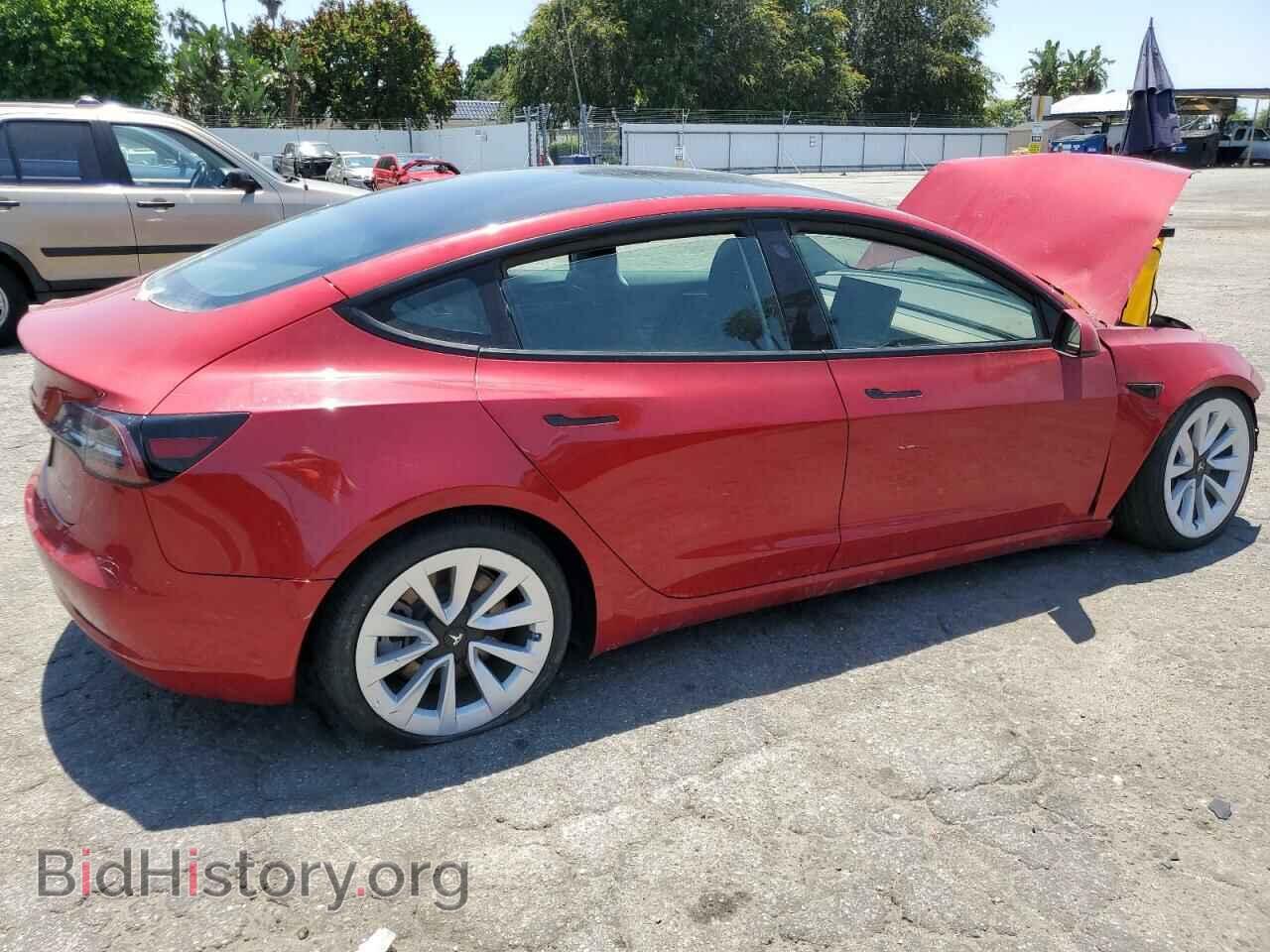 2022 TESLA MODEL 3 - VIN: 5YJ3E1EB0NF305151 - Photo 3