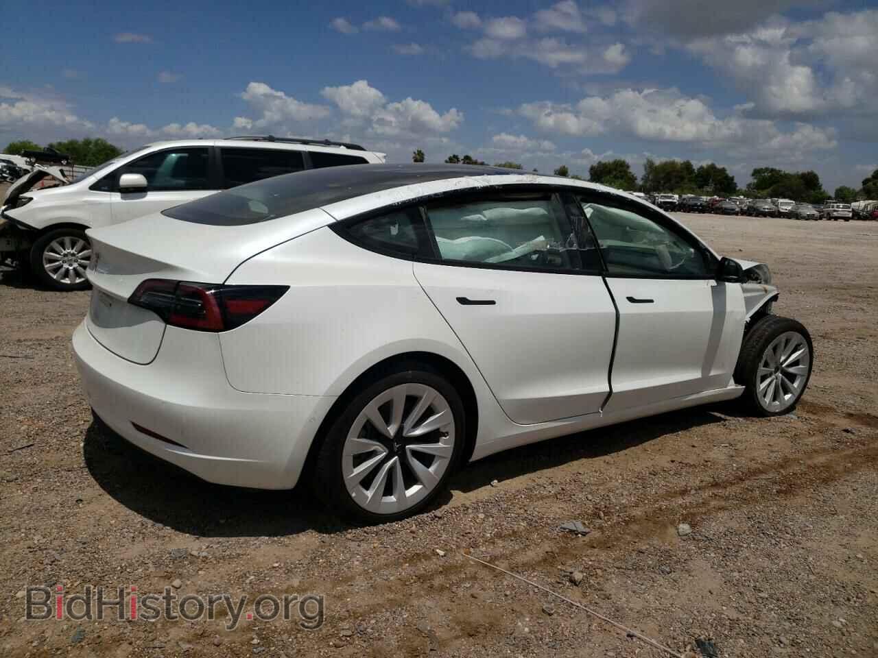 2022 TESLA MODEL 3 - VIN: 5YJ3E1EA8NF191410 - Photo 3