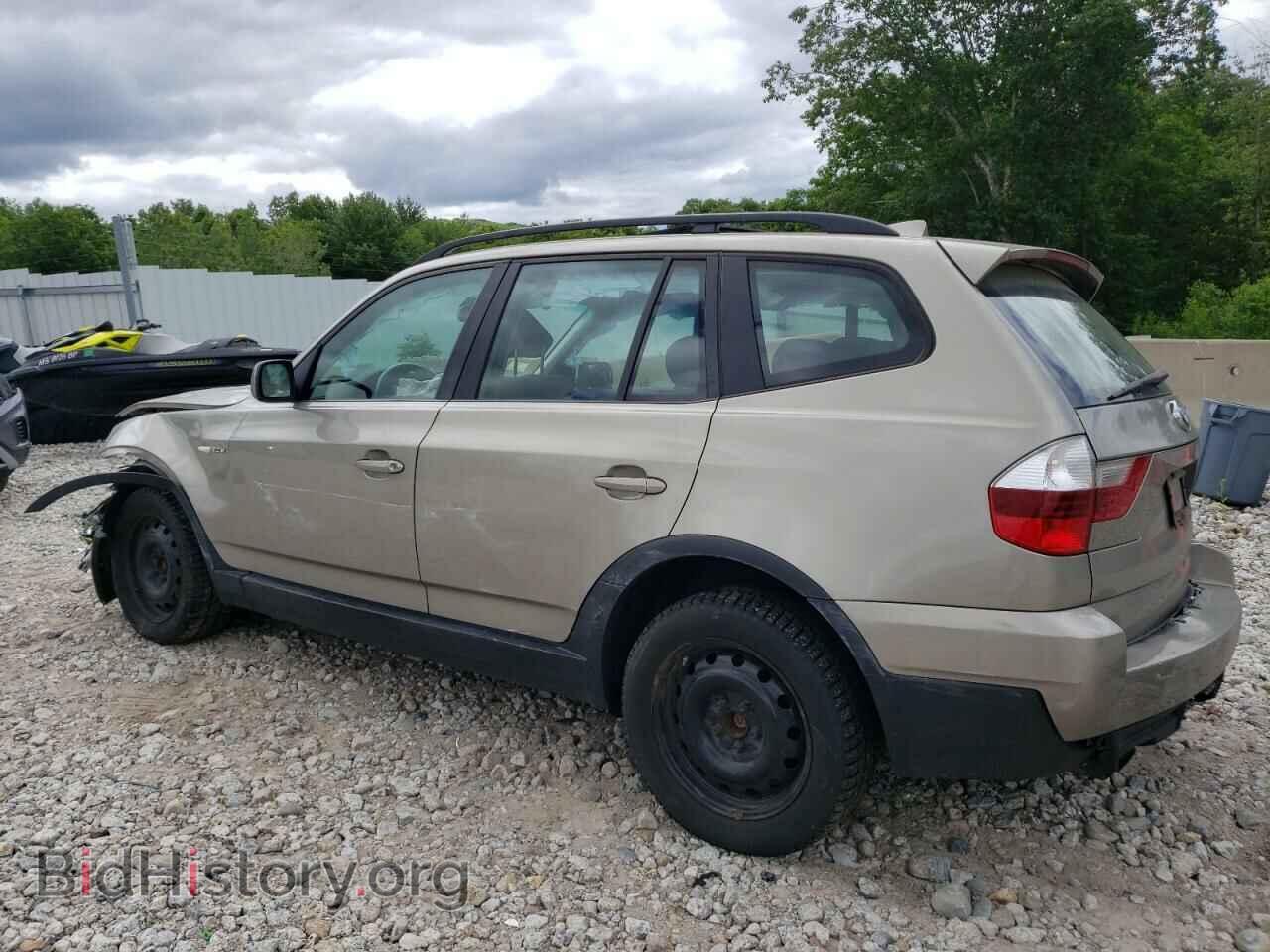 2007 BMW X3 - VIN: WBXPC934X7WF21720 - Фото 2
