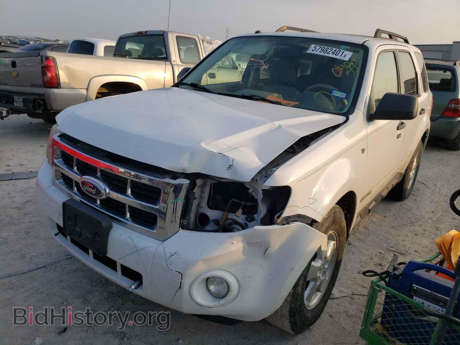 2008 FORD ESCAPE - VIN: 1FMCU03108KC40554 - Фото 2