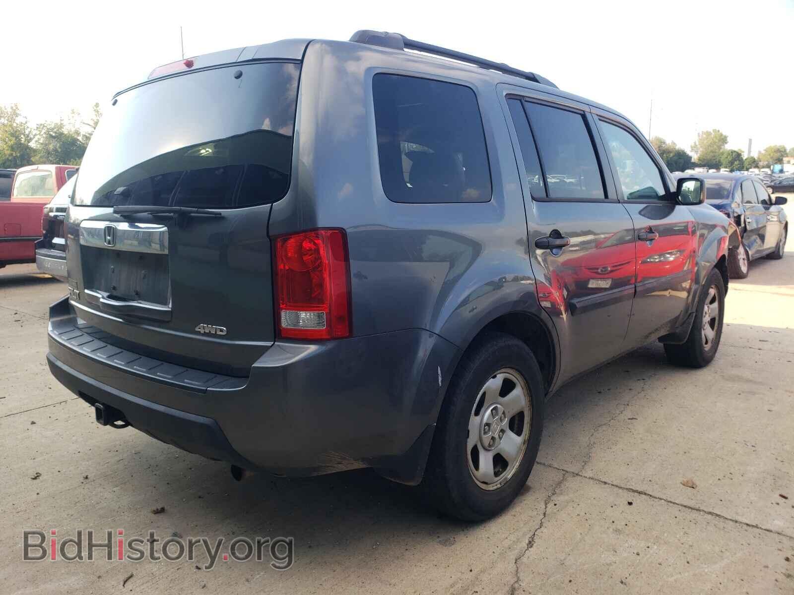 2011 HONDA PILOT - VIN: 5FNYF4H21BB036427 - Фото 4