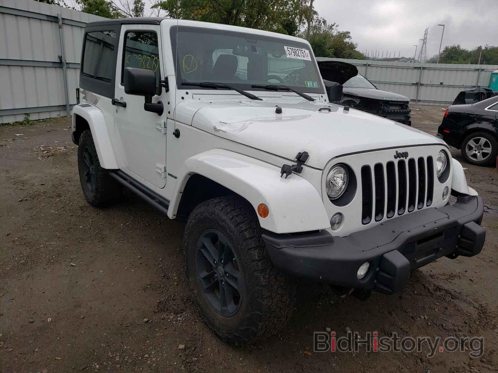 Фотография 1C4AJWBG4HL630872 - JEEP WRANGLER 2017