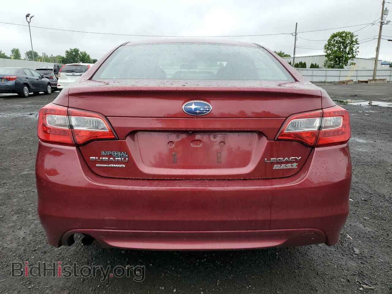 2015 SUBARU LEGACY - VIN: 4S3BNAA67F3015833 - Фото 6