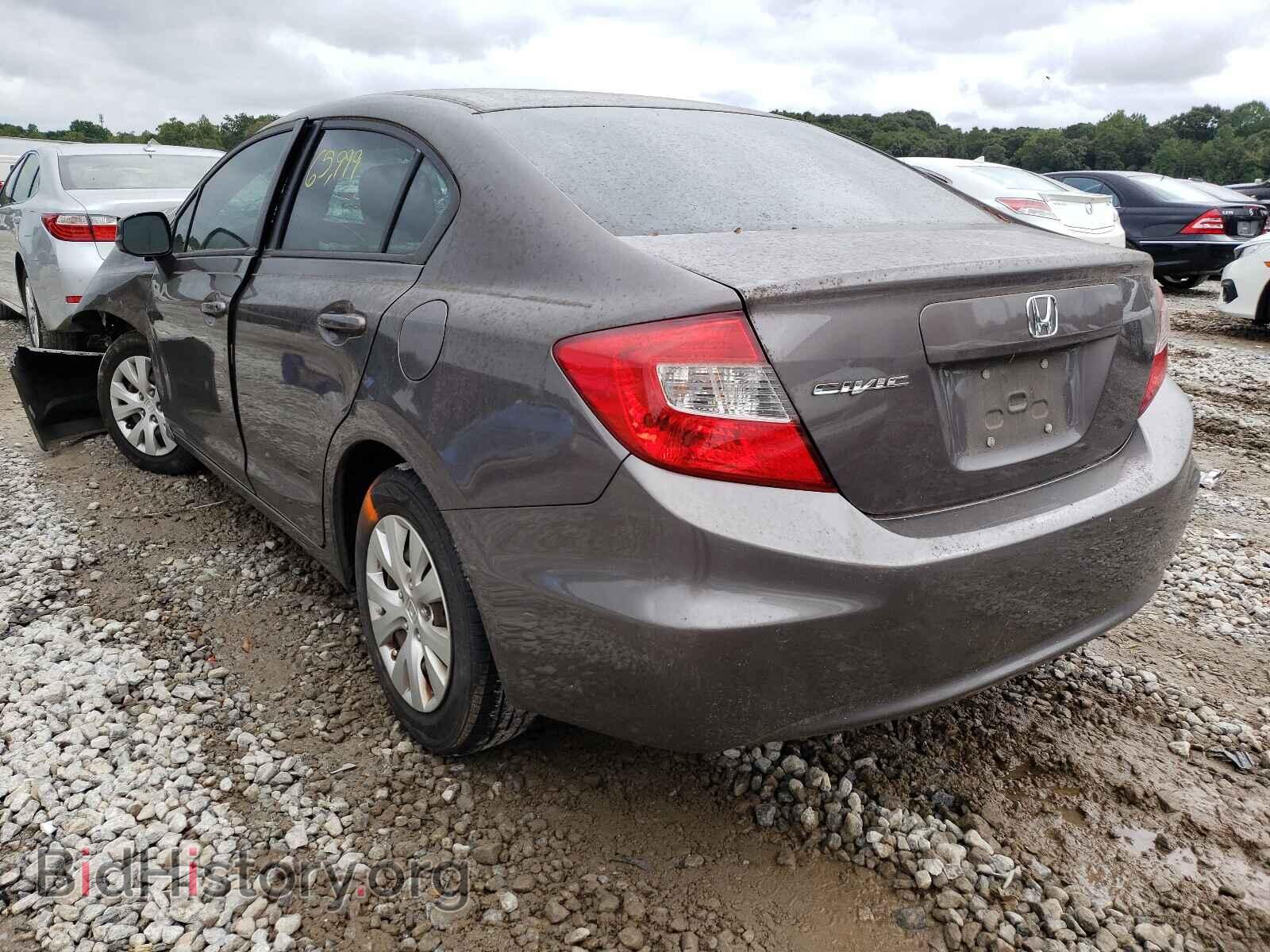 2012 HONDA CIVIC - VIN: 19XFB2F57CE056659 - Фото 3