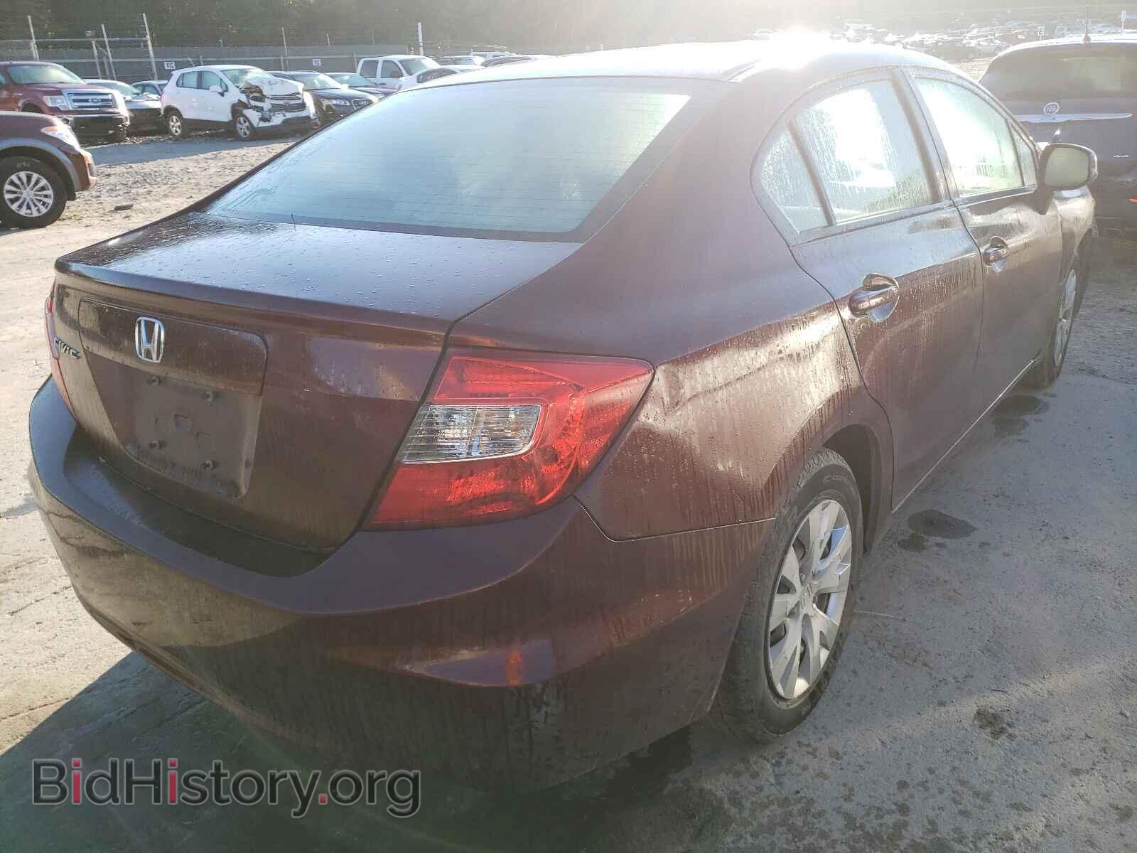 2012 HONDA CIVIC - VIN: 19XFB2F57CE091489 - Фото 4