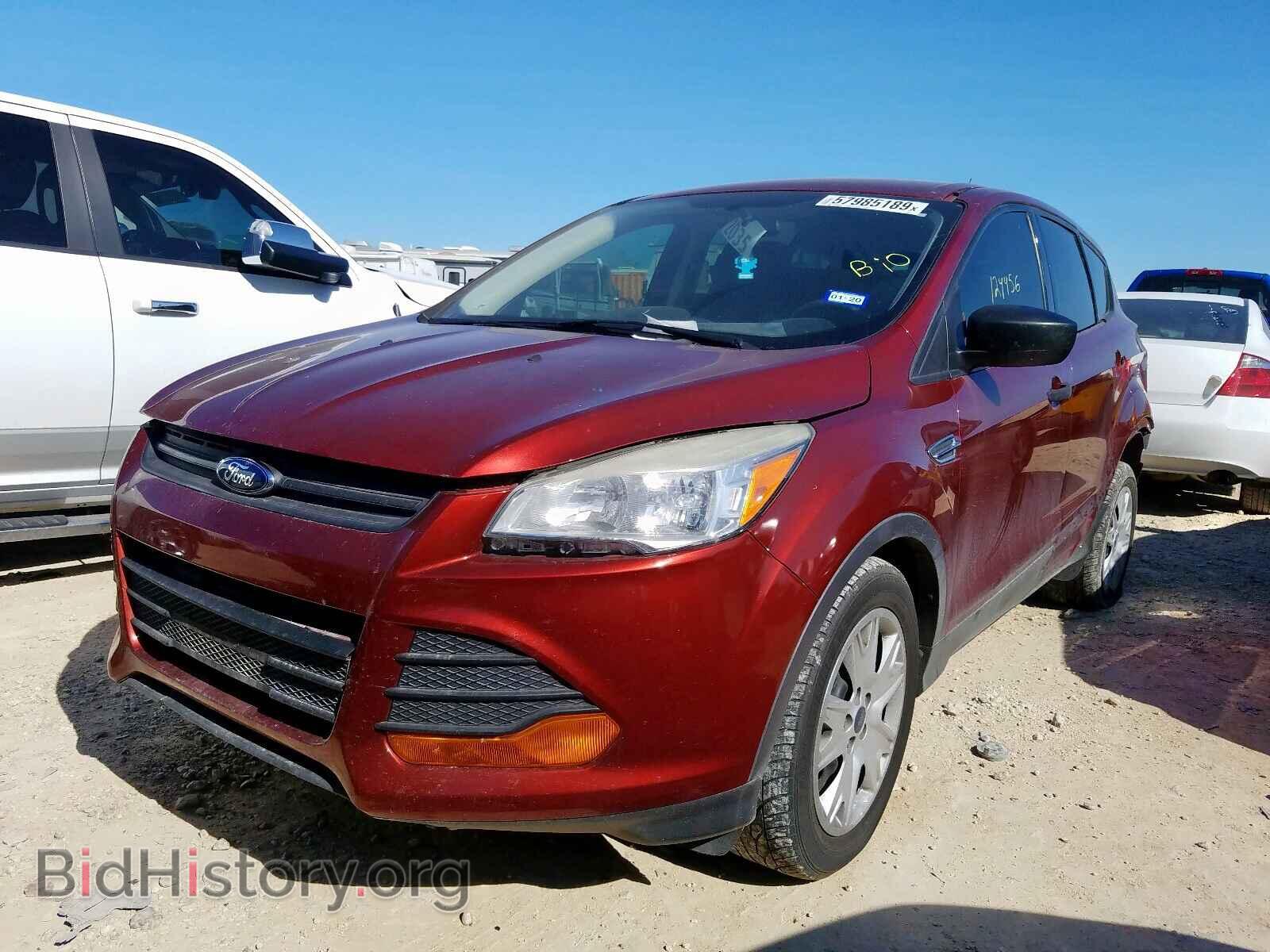 2014 FORD ESCAPE S - VIN: 1FMCU0F76EUB44900 - Фото 2