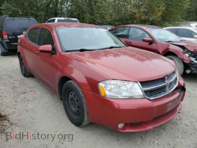 2010 Dodge AVENGER Avenger R/, красный — VIN 1B3CC5FB0AN141456, Copart