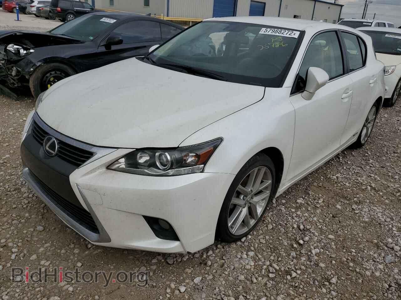 2016 LEXUS CT 200 - VIN: JTHKD5BH4G2257236 - Фото 2