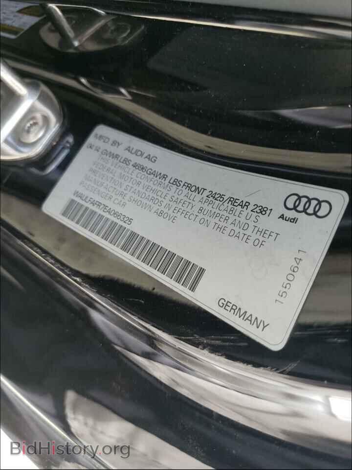 2014 AUDI A5 - VIN: WAULFAFR7EA066325 - Фото 10
