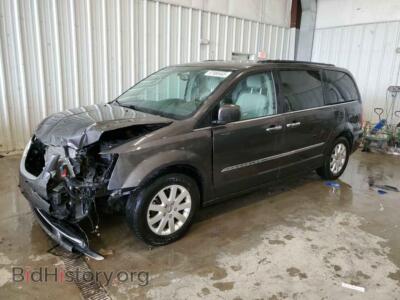 2016 Chrysler MINIVAN Touring, gray — VIN 2C4RC1BG4GR207764, Copart