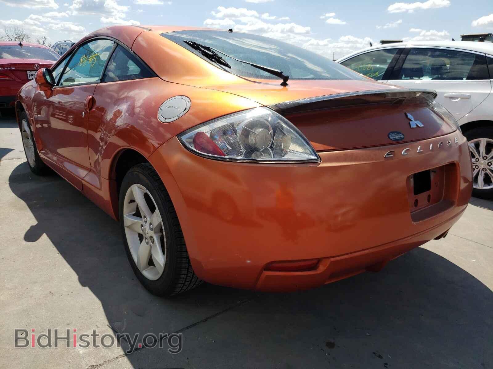2007 MITSUBISHI ECLIPSE - VIN: 4A3AK24F67E020501 - Photo 3