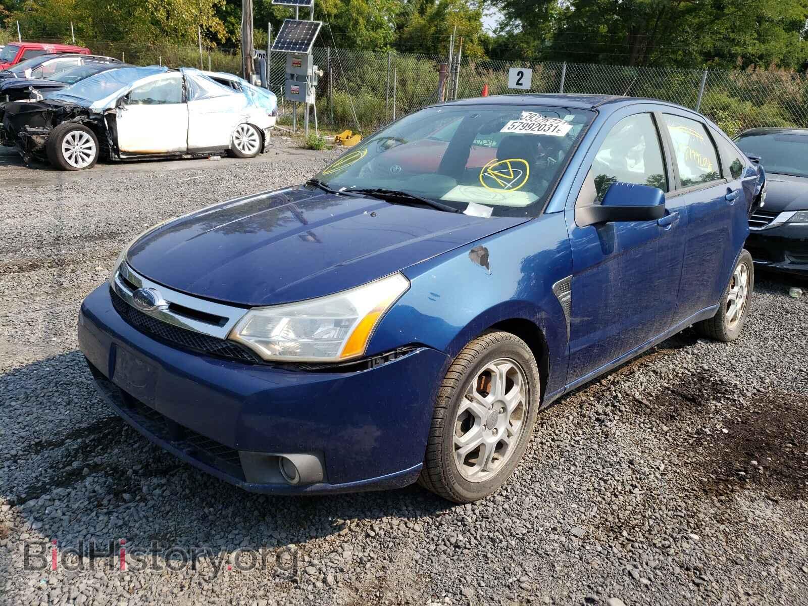 2008 FORD FOCUS - VIN: 1FAHP35N38W223281 - Фото 2