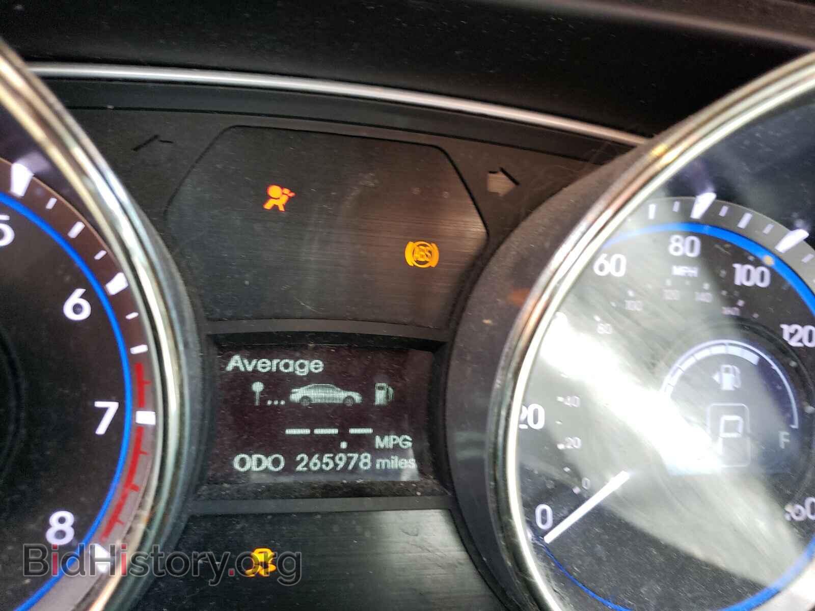 2012 HYUNDAI SONATA - VIN: 5NPEC4AC0CH433600 - Фото 8