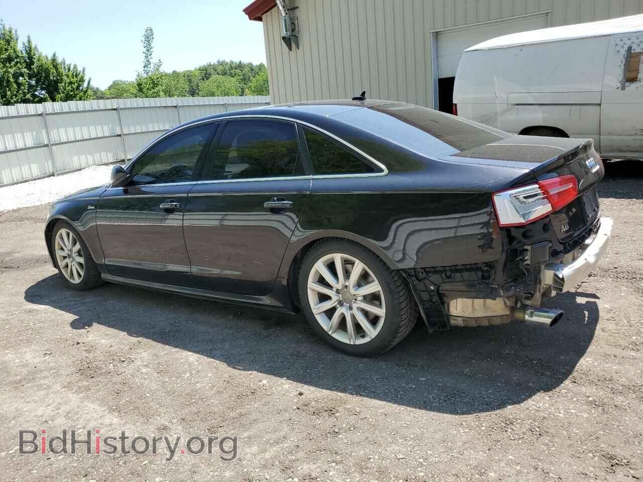 2013 AUDI A6 - VIN: WAUJGAFC3DN030767 - Фото 2