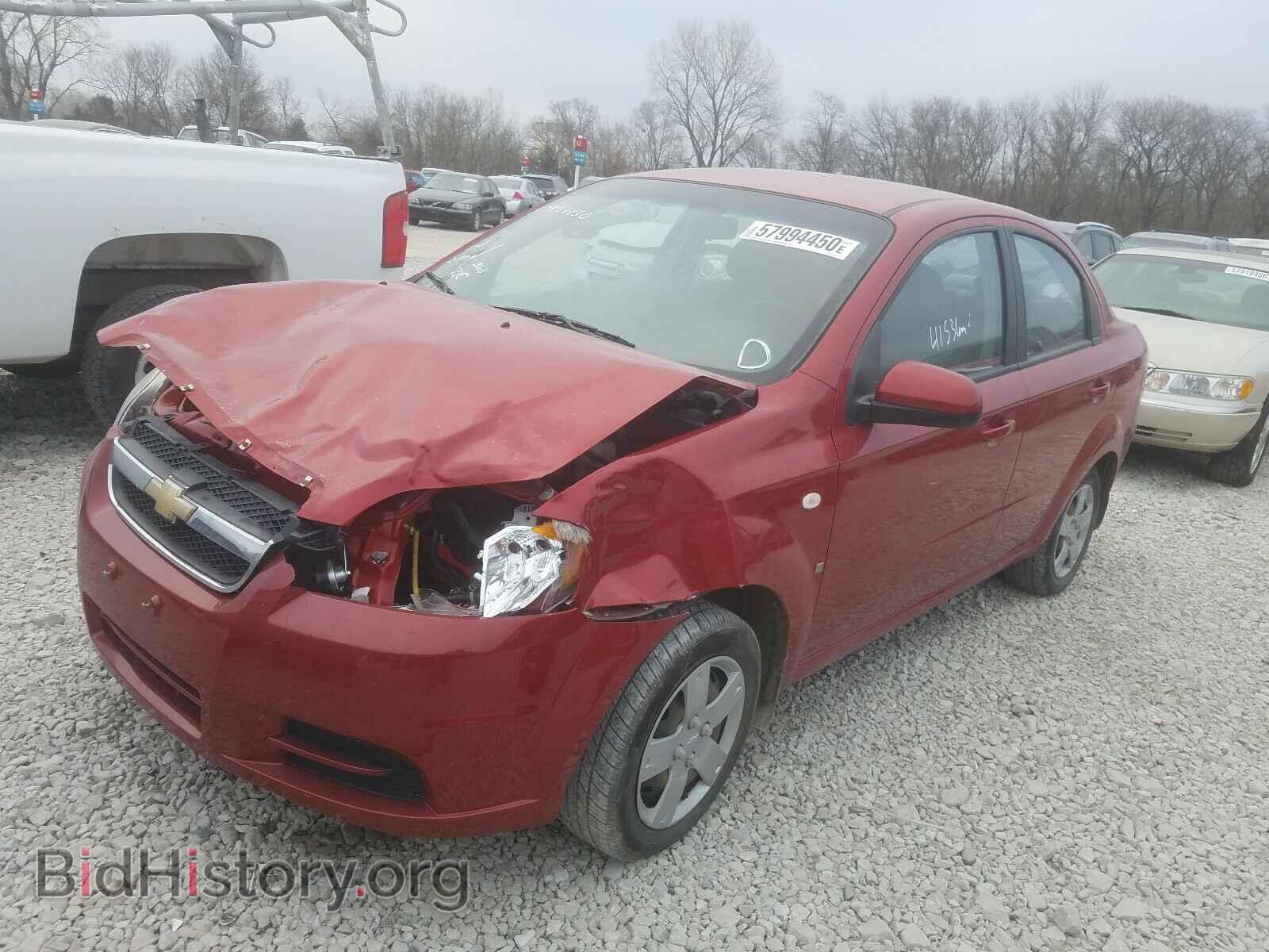 2008 CHEVROLET AVEO - VIN: KL1TD56628B177313 - Фото 2