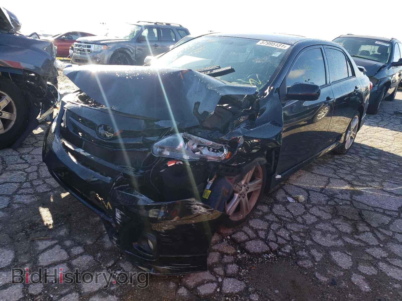 2013 TOYOTA COROLLA - VIN: 2T1BU4EE7DC102576 - Фото 2