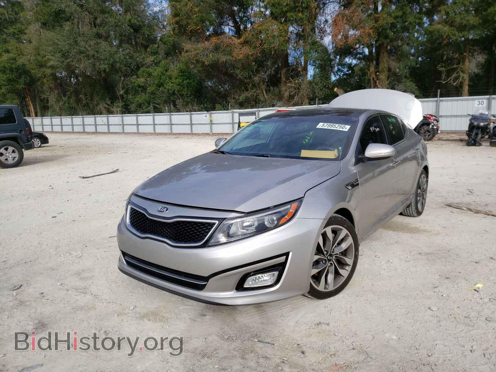 2015 KIA OPTIMA - VIN: 5XXGR4A62FG375524 - Фото 2