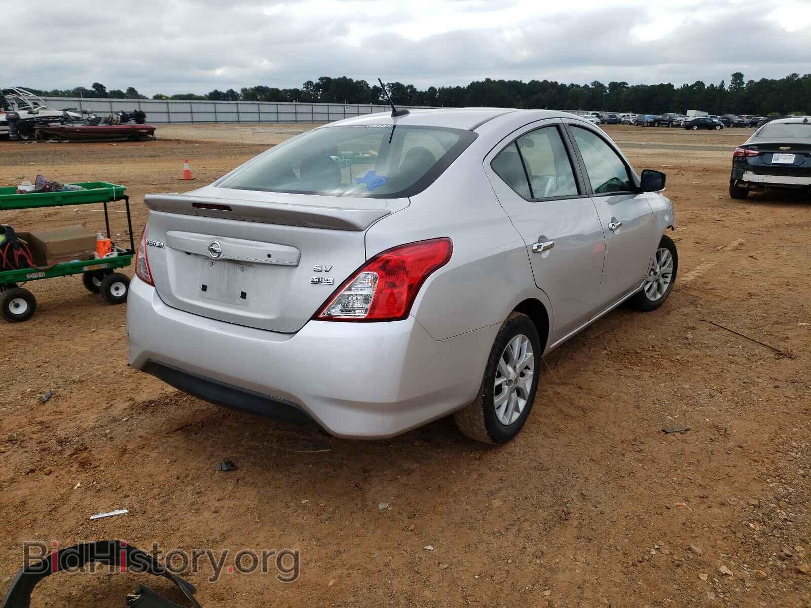 2019 NISSAN VERSA - VIN: 3N1CN7AP9KL831797 - Фото 4