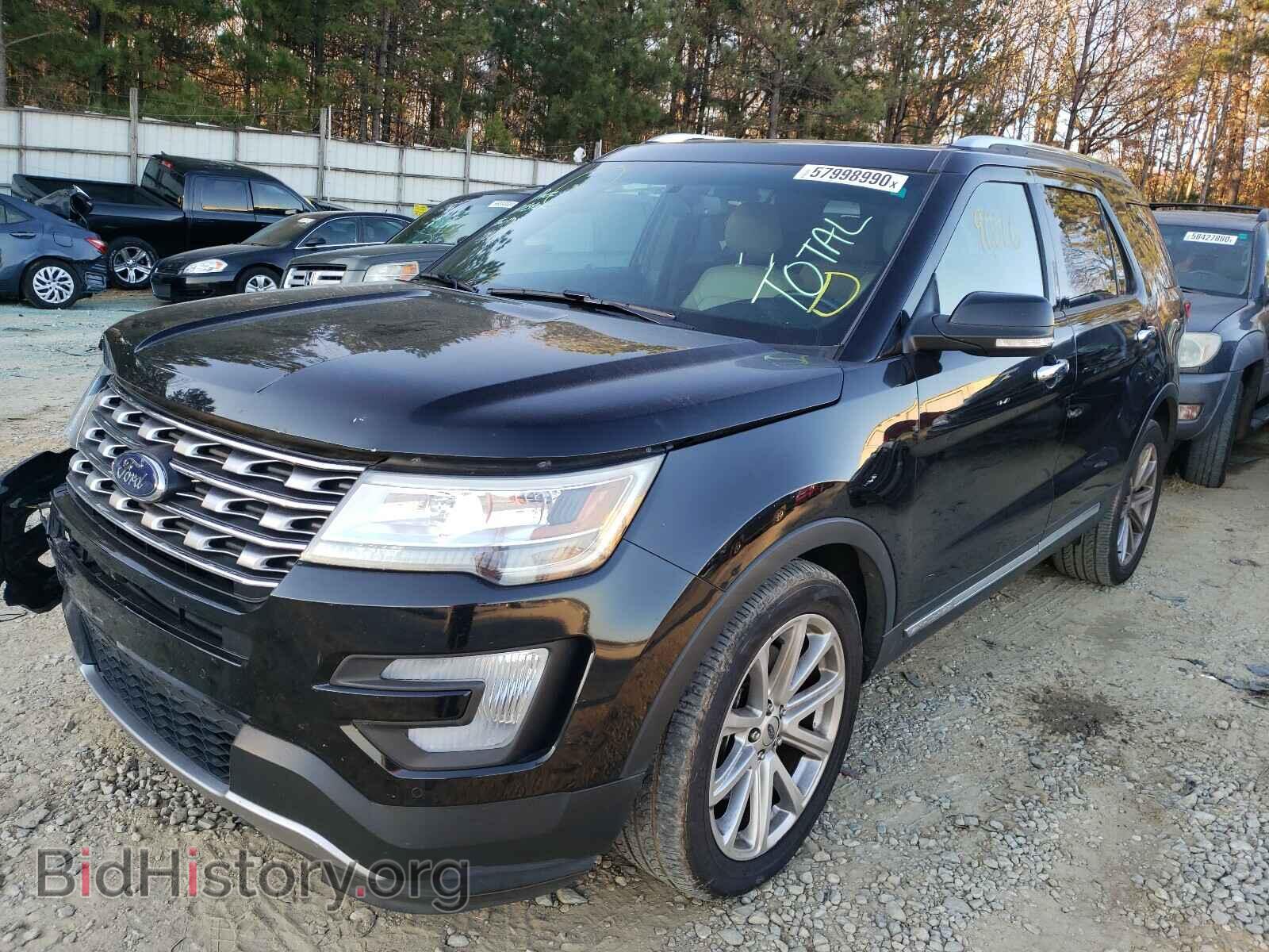 2016 FORD EXPLORER - VIN: 1FM5K7F85GGB96214 - Фото 2