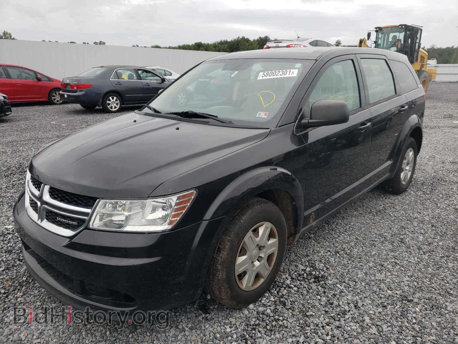 2012 DODGE JOURNEY - VIN: 3C4PDCAB5CT204188 - Фото 2