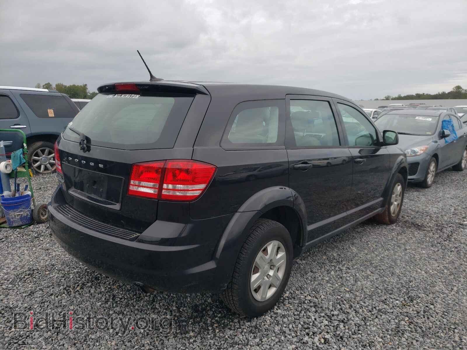 2012 DODGE JOURNEY - VIN: 3C4PDCAB5CT204188 - Фото 4