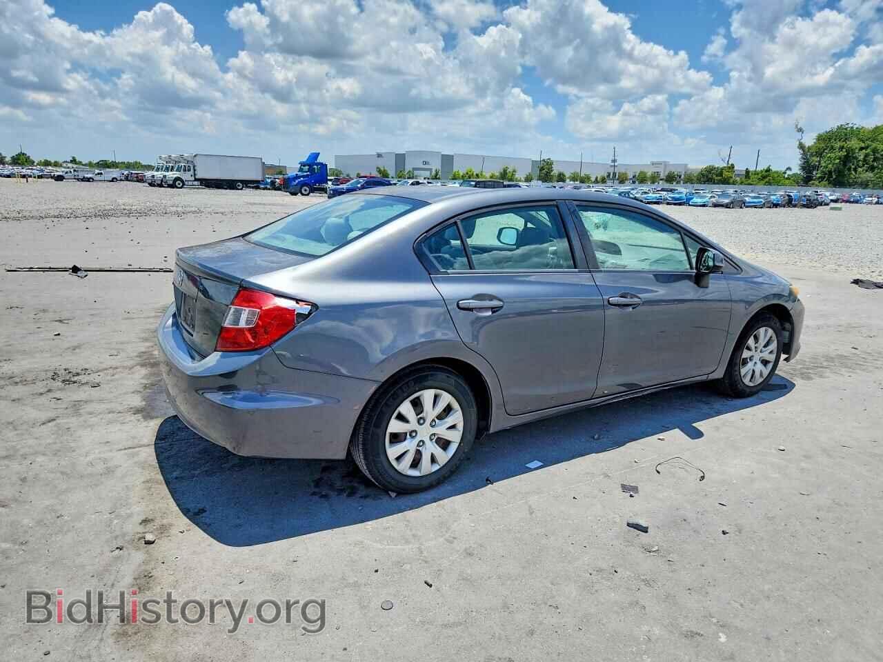 2012 HONDA CIVIC - VIN: 19XFB2F5XCE314432 - Фото 3