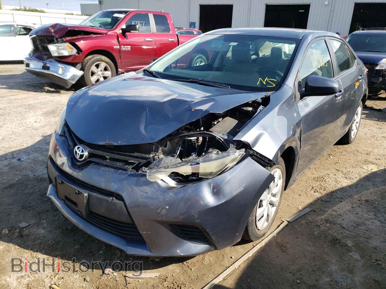 2014 TOYOTA COROLLA - VIN: 5YFBURHE6EP160625 - Фото 2