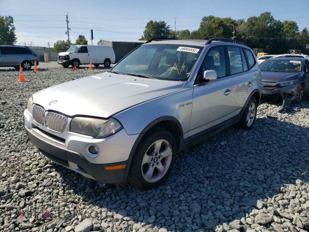 2007 BMW X3 - VIN: WBXPC93487WF03202 - Фото 2