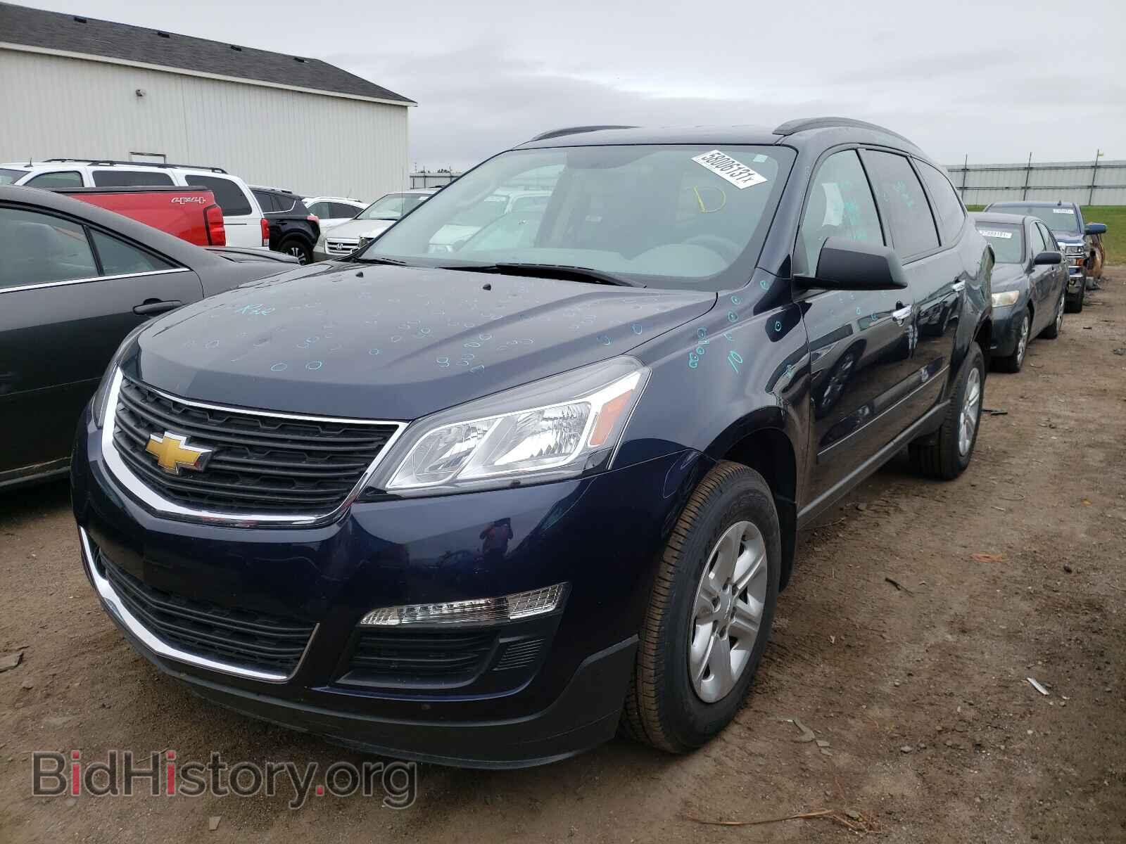 2015 CHEVROLET TRAVERSE - VIN: 1GNKRFKD4FJ210936 - Фото 2