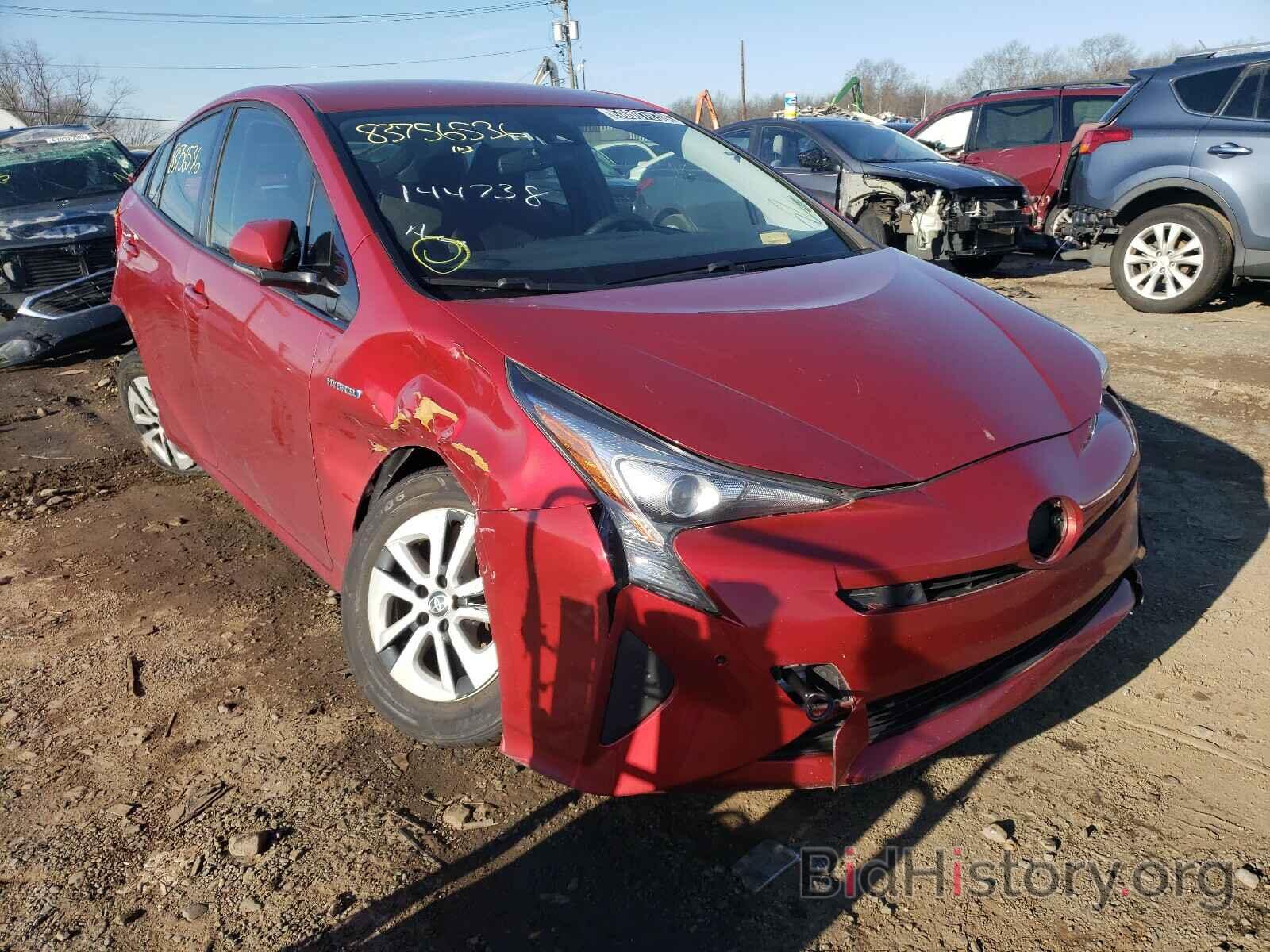 Photo JTDKBRFU5J3588821 - TOYOTA PRIUS 2018