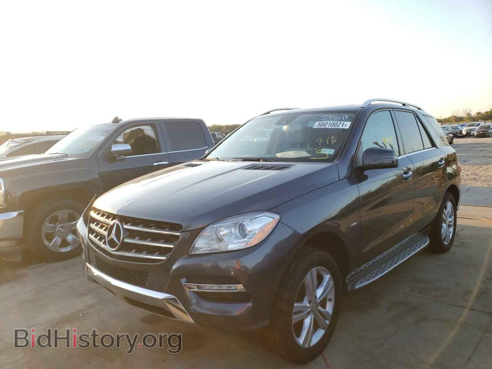 2012 MERCEDES-BENZ M-CLASS - VIN: 4JGDA5HB2CA055464 - Фото 2