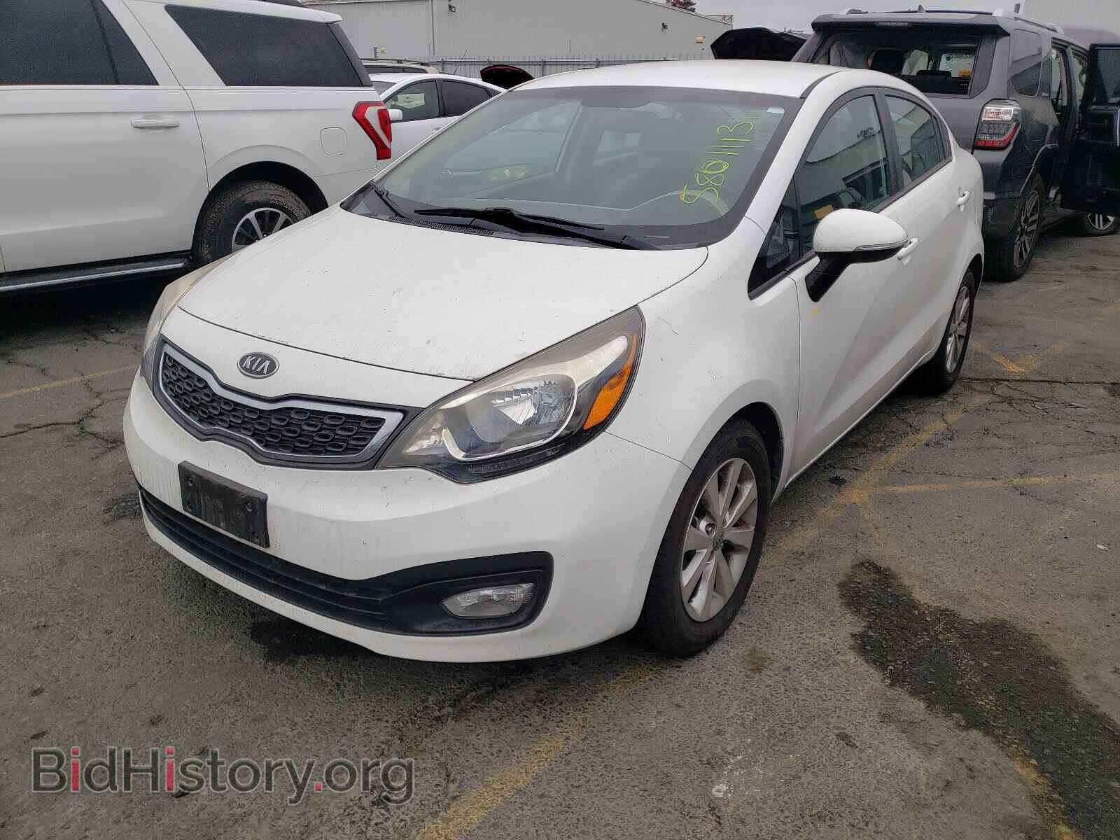 2013 KIA RIO - VIN: KNADN4A39D6099680 - Фото 2
