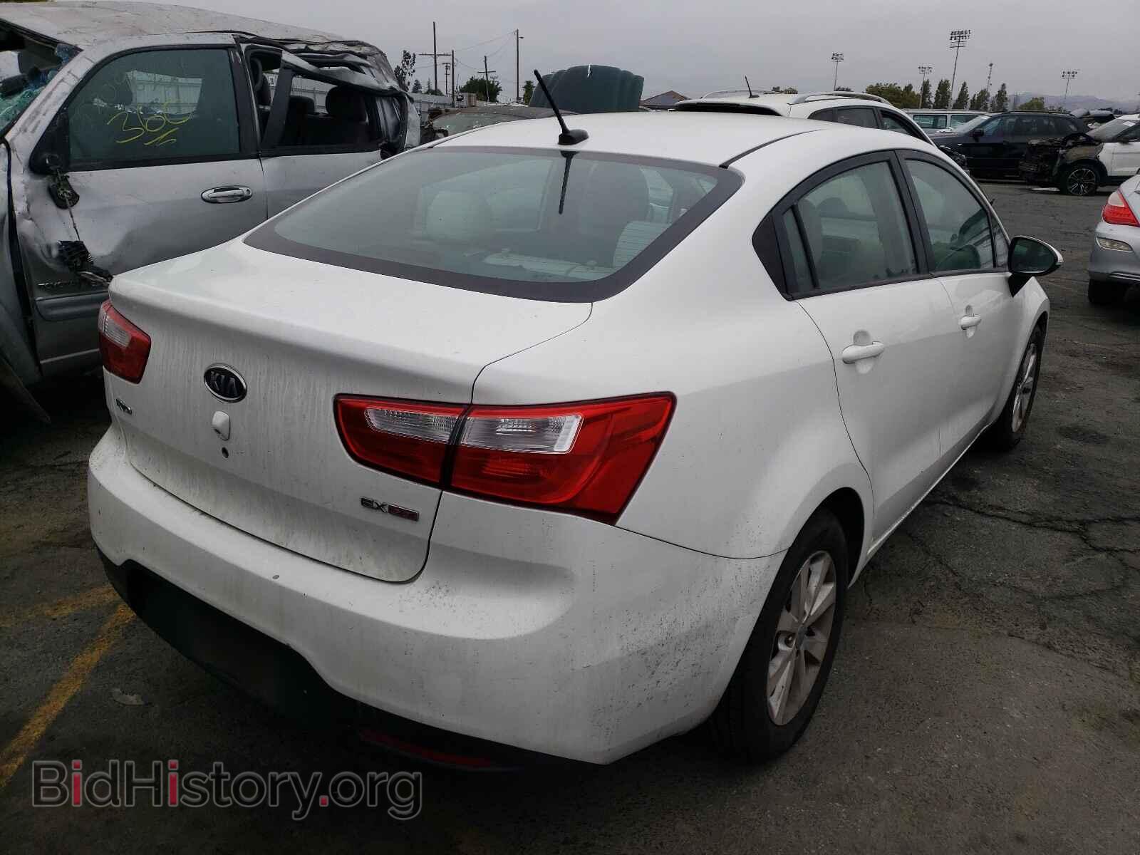 2013 KIA RIO - VIN: KNADN4A39D6099680 - Фото 4
