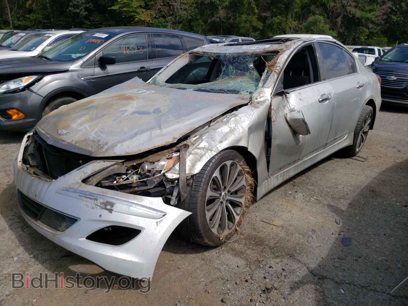 2012 HYUNDAI GENESIS - VIN: KMHGC4DH3CU162856 - Фото 2